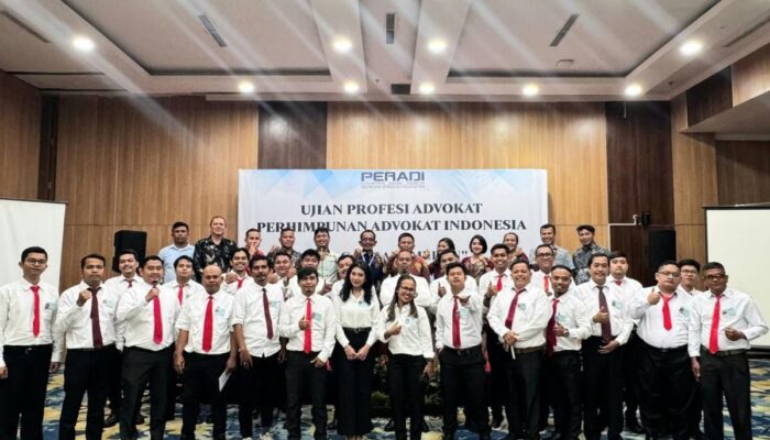 DPN Peradi umumkan Kelulusan Ujian Profesi Advokat Di Medan