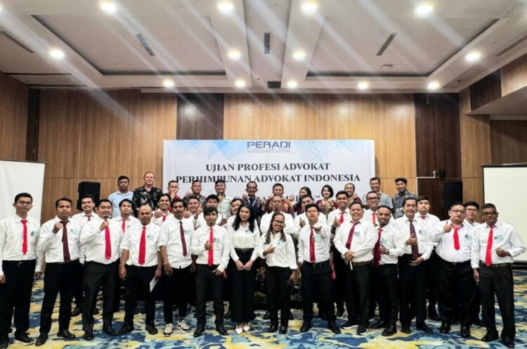 DPN Peradi umumkan Kelulusan Ujian Profesi Advokat Di Medan