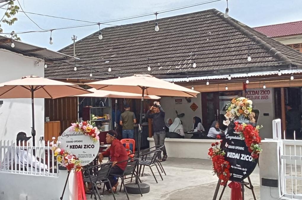 Kedai Zico, Tempat Ngopi Dan Nongkrong Hadir Kembali Di Langsa