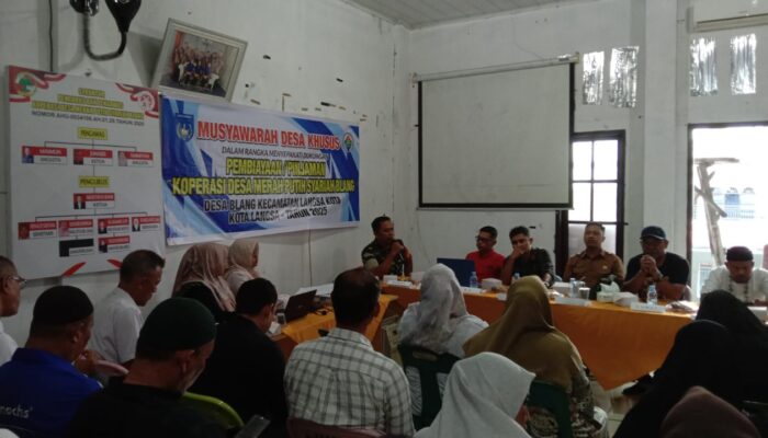 Musdesus KDMPS Gampong Blang Capai Kesepakatan  