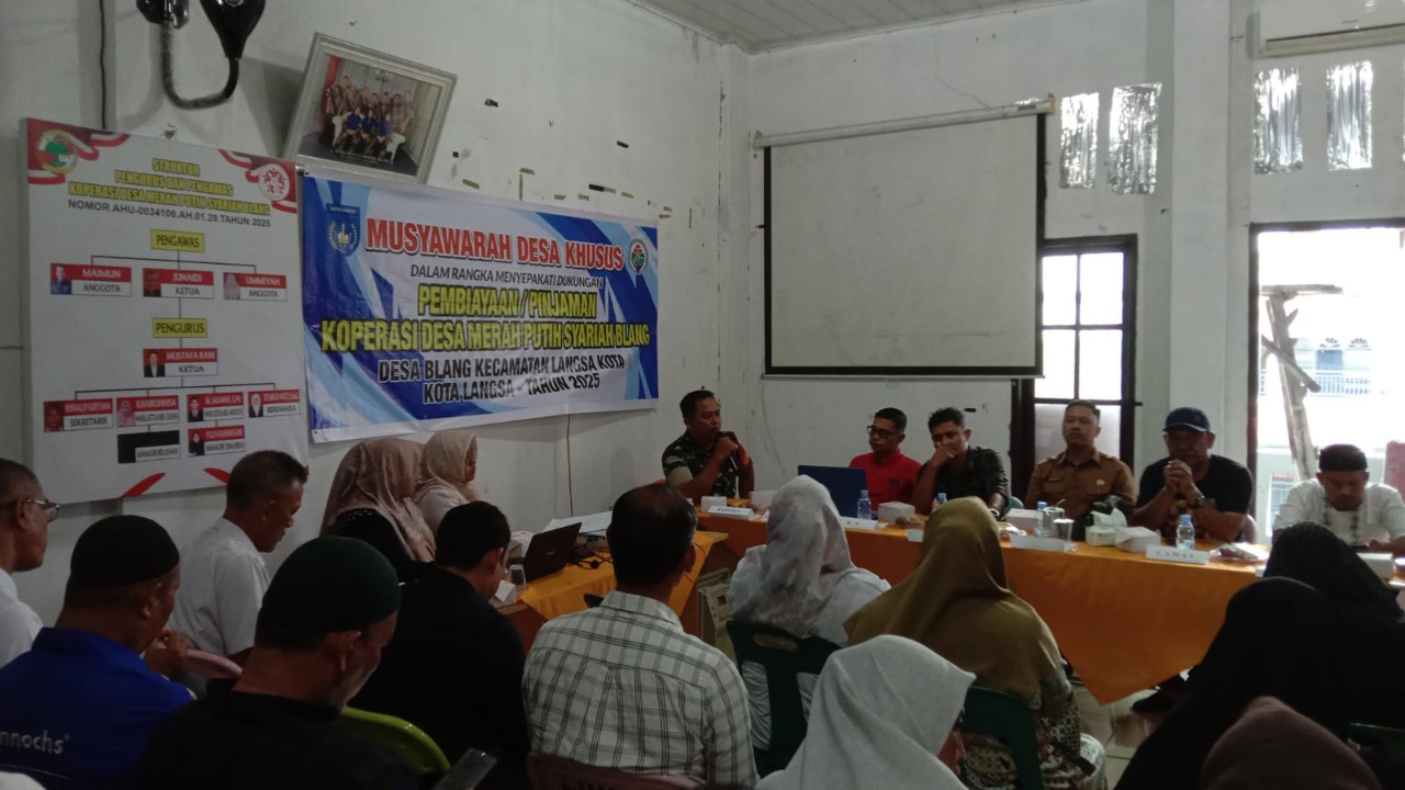 Musdesus KDMPS Gampong Blang Capai Kesepakatan