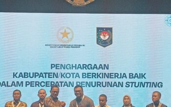 Pemkab Deliserdang Raih Penghargaan Daerah Berkinerja Baik Pencegahan Stunting