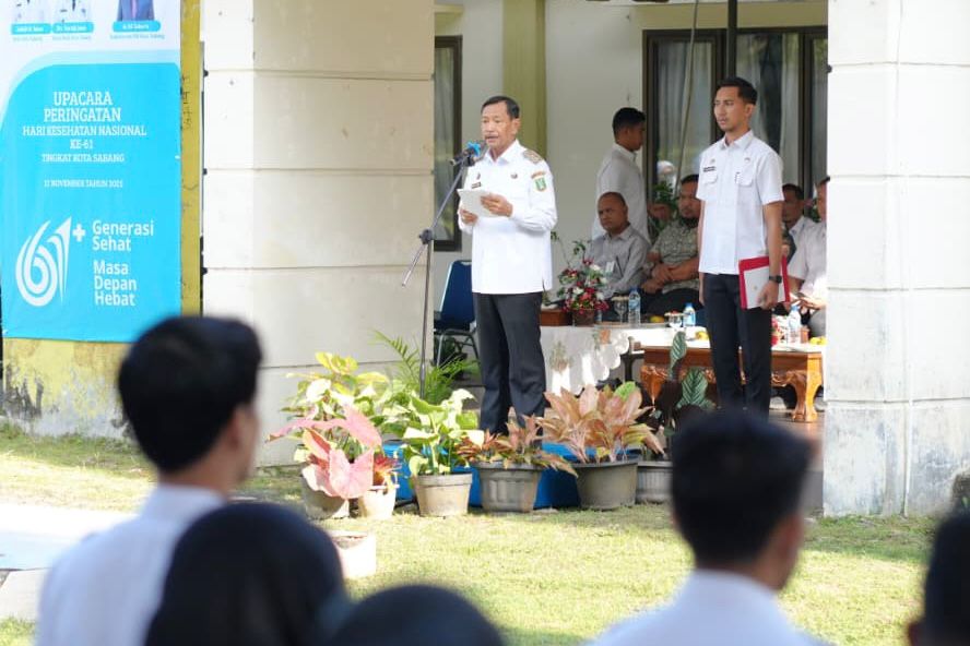 Pemko Sabang Fokus Wujudkan Generasi Sehat Menuju Indonesia Emas 2045