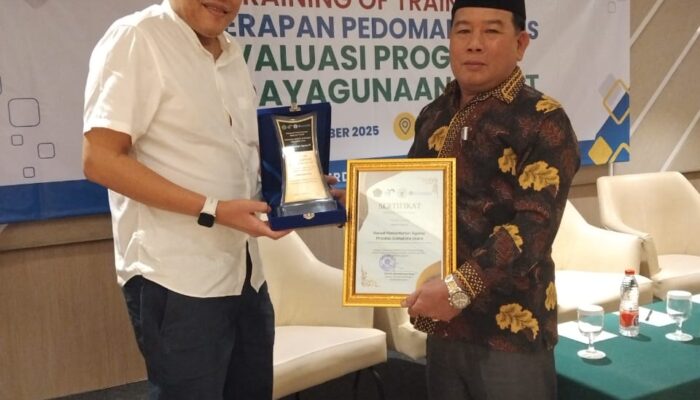 Kanwil Kemenag Sumut Raih Peringkat 3 Nasional Pengumpul Wakaf Uang