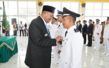 86 Pejabat Struktural Dan Fungsional Langkat Dilantik, Syah Afandin: Rotasi Penguatan Kinerja