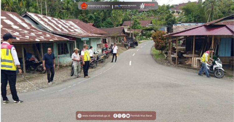 Proyek Pelebaran Jalan Menuju Kantor Bupati Nisbar Dimulai