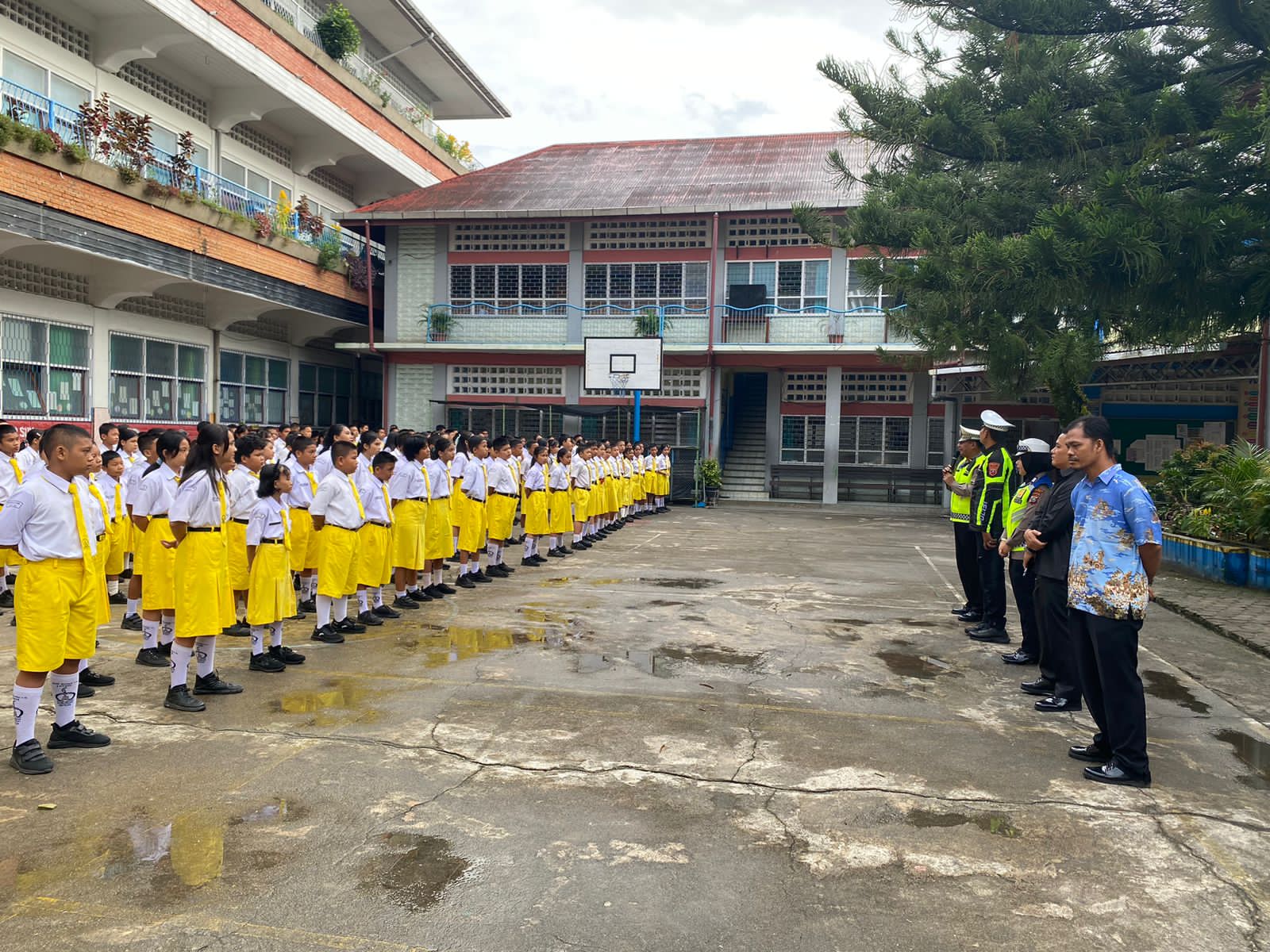 Polres Sibolga Gelar “Police Goes To School” Di SMP Fatimah