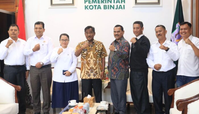 Wali Kota Terima Audiensi HKBP Binjai