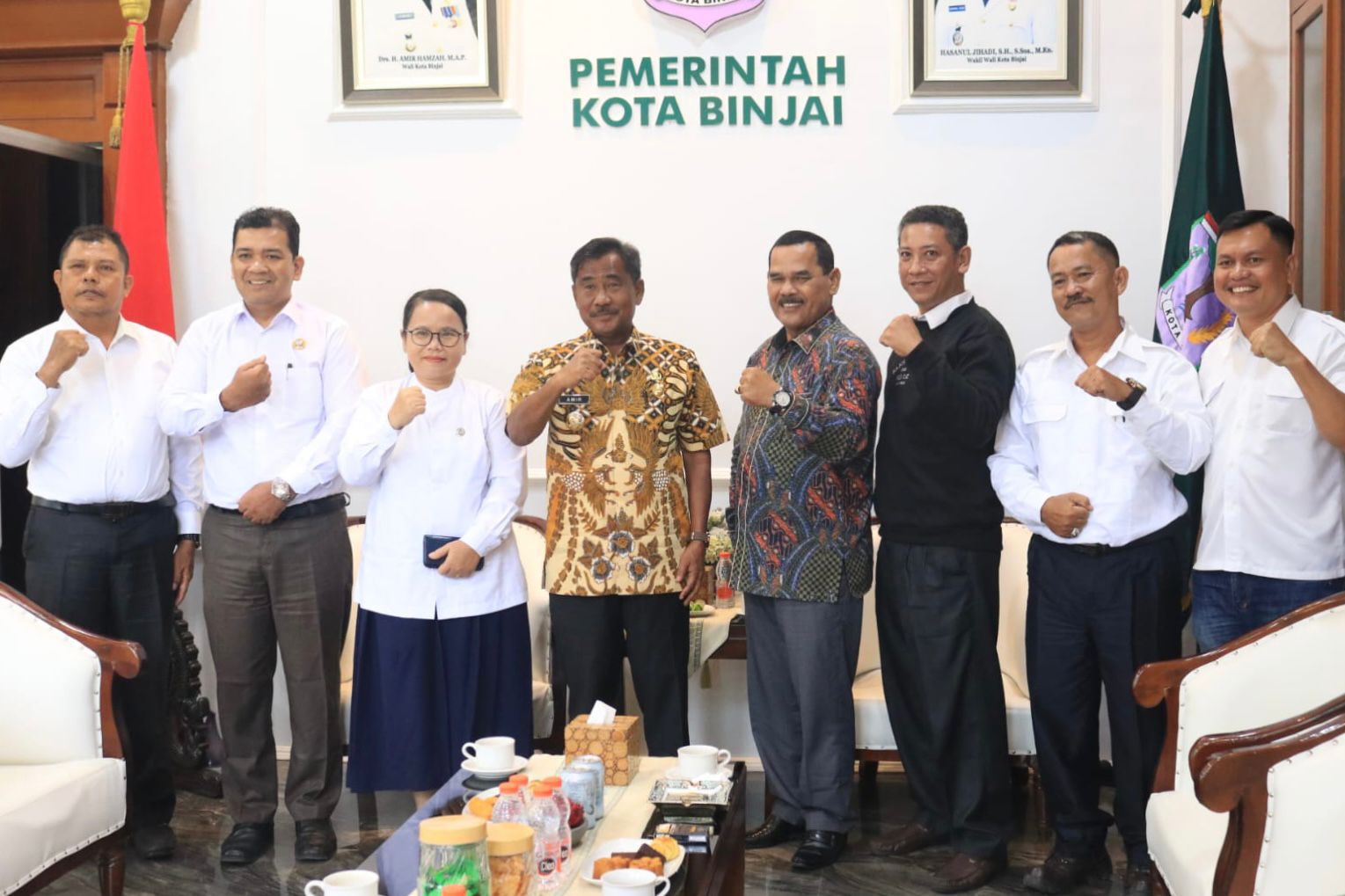 Wali Kota Terima Audiensi HKBP Binjai