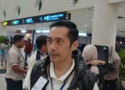 Ketua Pengprov PASI Sumut Sambut Kedatangan Atlet Atletik U-18 dan U-20 Dari Berbagai Negara Di KNIA