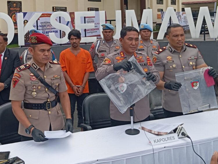 Penembak Warga Lhokseumawe Ditangkap, Polisi Sita Senjata Api