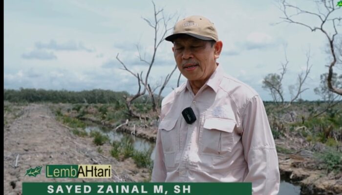 Direktur Eksekutif LembAHtari, Sayed Zainal: Kejahatan Lingkungan Tidak Boleh Disederhanakan Jad Perkara Kecil