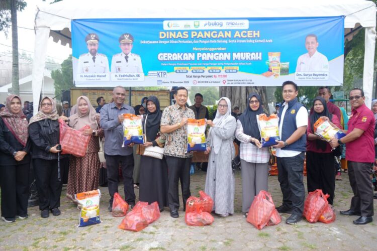 Wakil Wali Kota Sabang Pantau Gerakan Pangan Murah, Pastikan Harga Stabil Dan Warga Terbantu