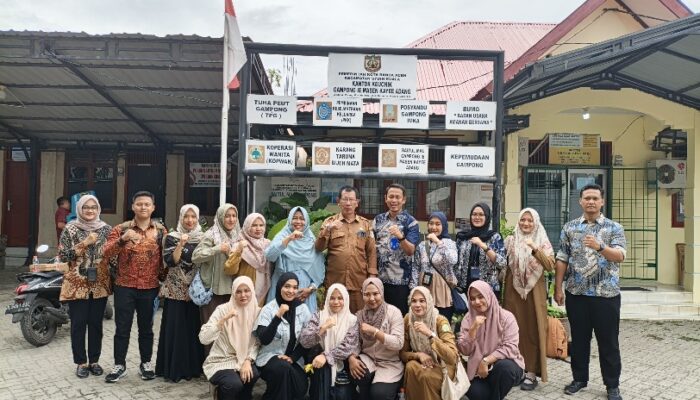 BNNK Banda Aceh Asistensi Program P4GN Di Gampong Bersinar Ie Masen Kayee Adang