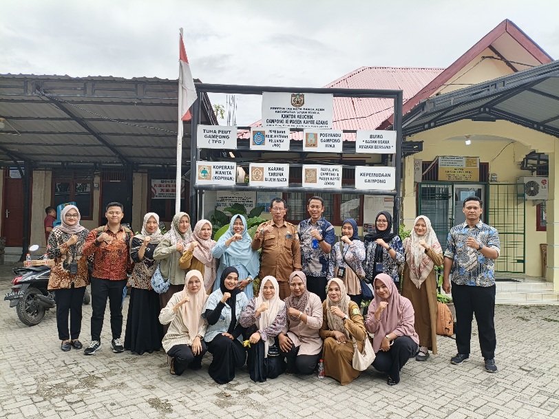 BNNK Banda Aceh Asistensi Program P4GN Di Gampong Bersinar Ie Masen Kayee Adang