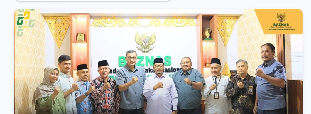 Baznas Sumut Terima Audiensi BNPT Dan Densus 88 Kuatkan Program Deradikalisasi