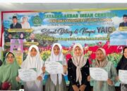 Baznas Sumut Salurkan Bantuan Pendidikan Untuk Siswa MI-AIC Dan MTs AIC