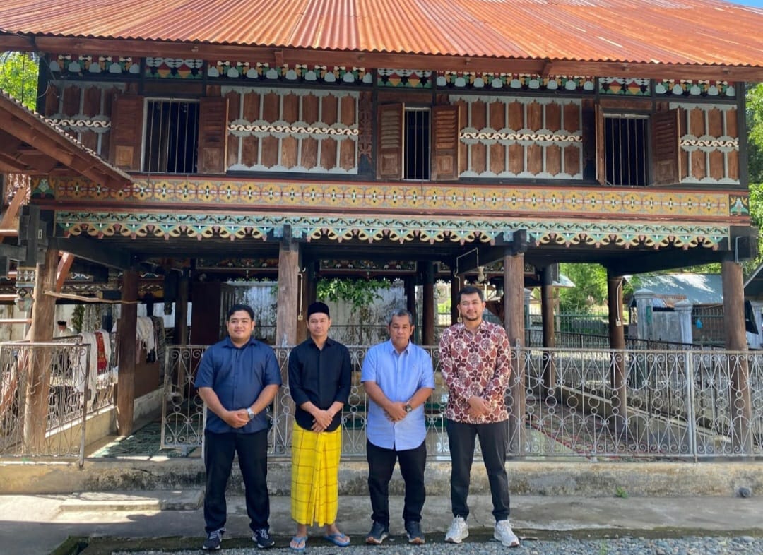 Balai Pelestarian Kebudayaan Wilayah 1 Aceh Kunjungi Perpustakaan Kuno Teungku Chik Tanoh Abee