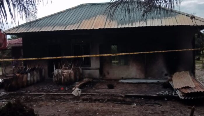 Pembakaran Kantor PTPN IV Kebun Cot Girek Dilaporkan Ke Polres Aceh Utara