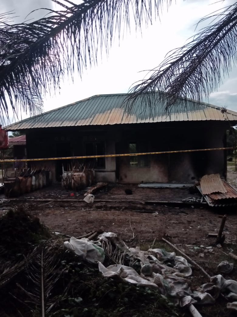 Pembakaran Kantor PTPN IV Kebun Cot Girek Dilaporkan Ke Polres Aceh Utara