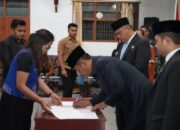 ‎Pemkab Dan DPRD Taput Setujui Ranperda Pembentukan Perangkat Daerah Jadi 38 Unit