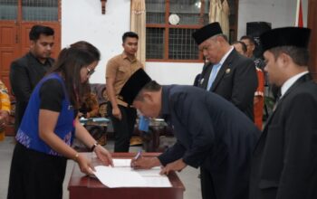 ‎Pemkab Dan DPRD Taput Setujui Ranperda Pembentukan Perangkat Daerah Jadi 38 Unit
