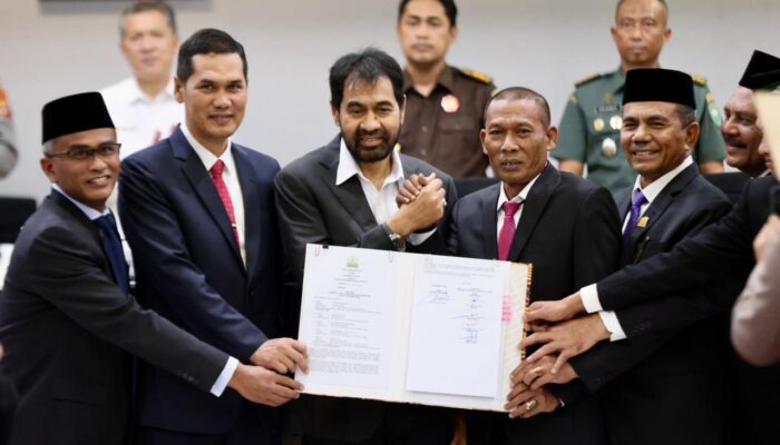 Gubernur Mualem Dan DPRA Tanda Tangani KUA-PPAS 2026