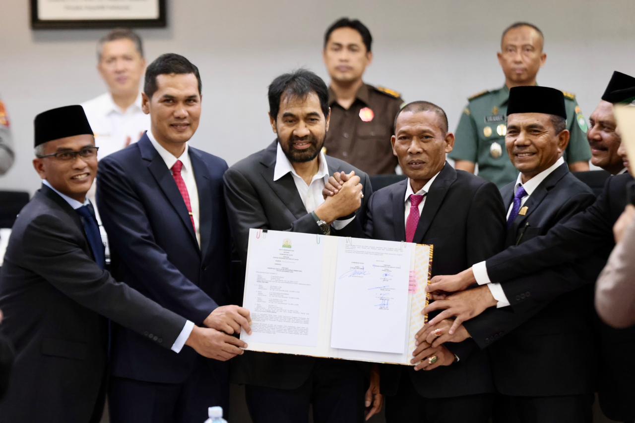 Gubernur Mualem Dan DPRA Tanda Tangani KUA-PPAS 2026