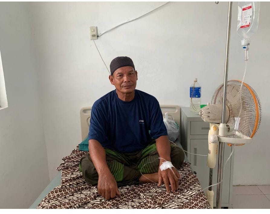 Abdullah, Petani Lansia Andalkan JKN Untuk pengobatannya