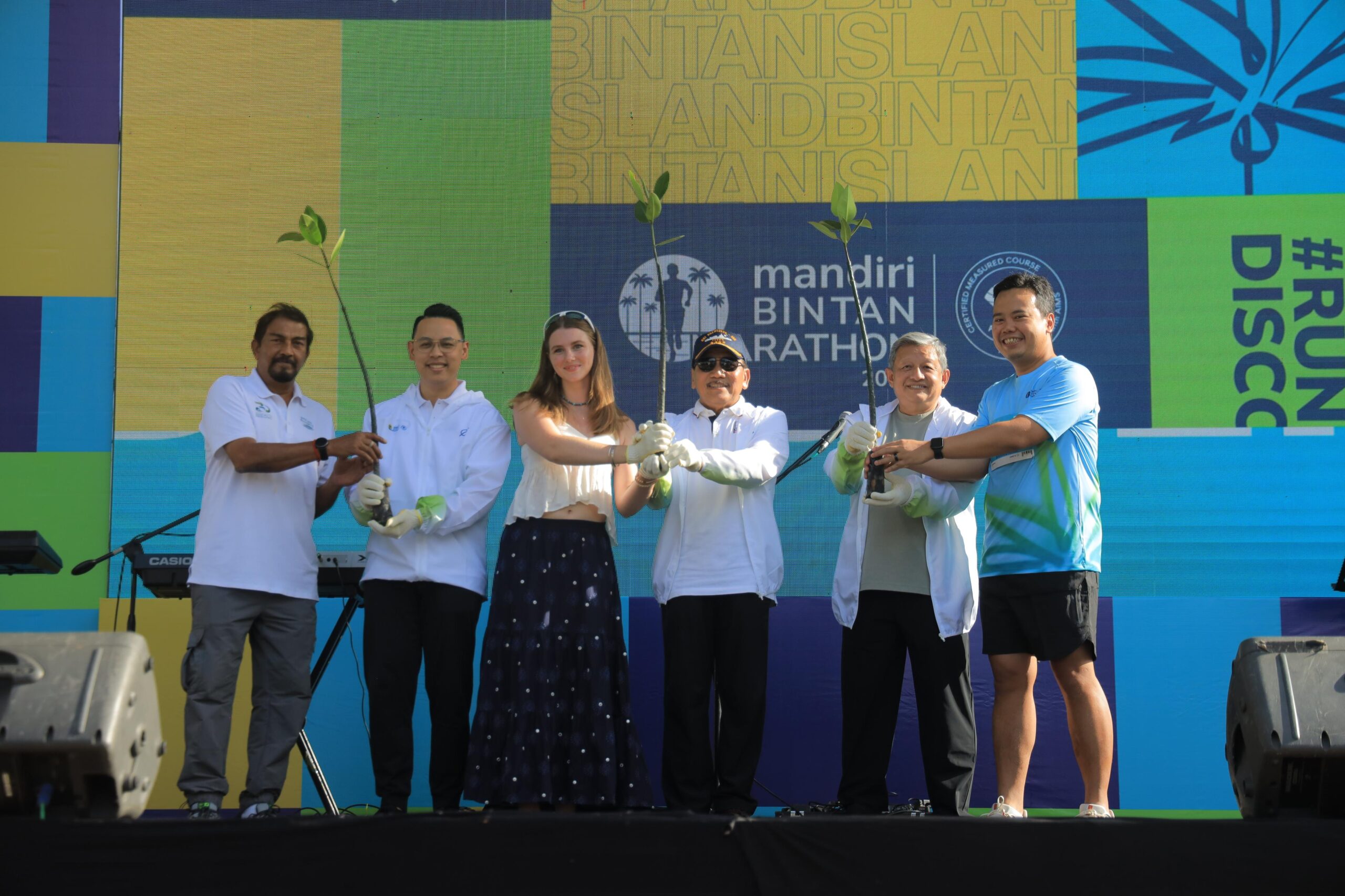Bank Mandiri Dorong Aksi Hijau di Bintan Marathon 2025 Lewat Fitur Livin’ Planet dan Inisiatif Mandiri Looping For Life