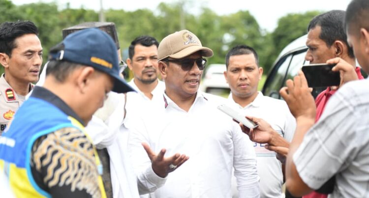 Tanggapi Permohonan Waled Nu Samalanga, HRD Dan Kementerian PU Tinjau Abrasi Krueng Batee Iliek