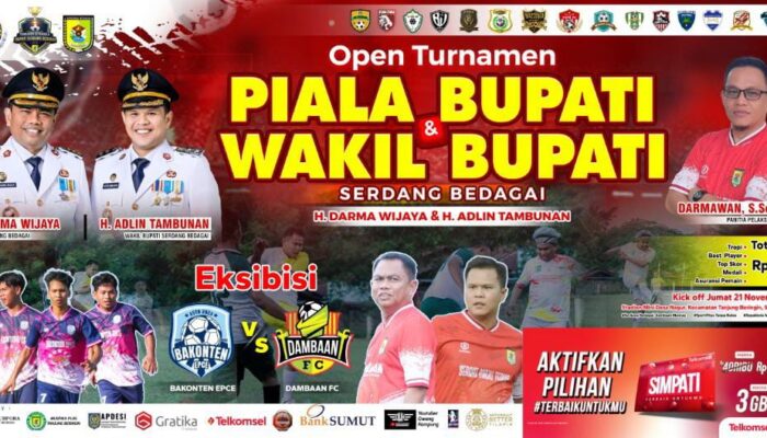 16 Tim Bakal Berlaga Di Turnamen Sepak Bola Piala Bupati Dan Wabup Sergai