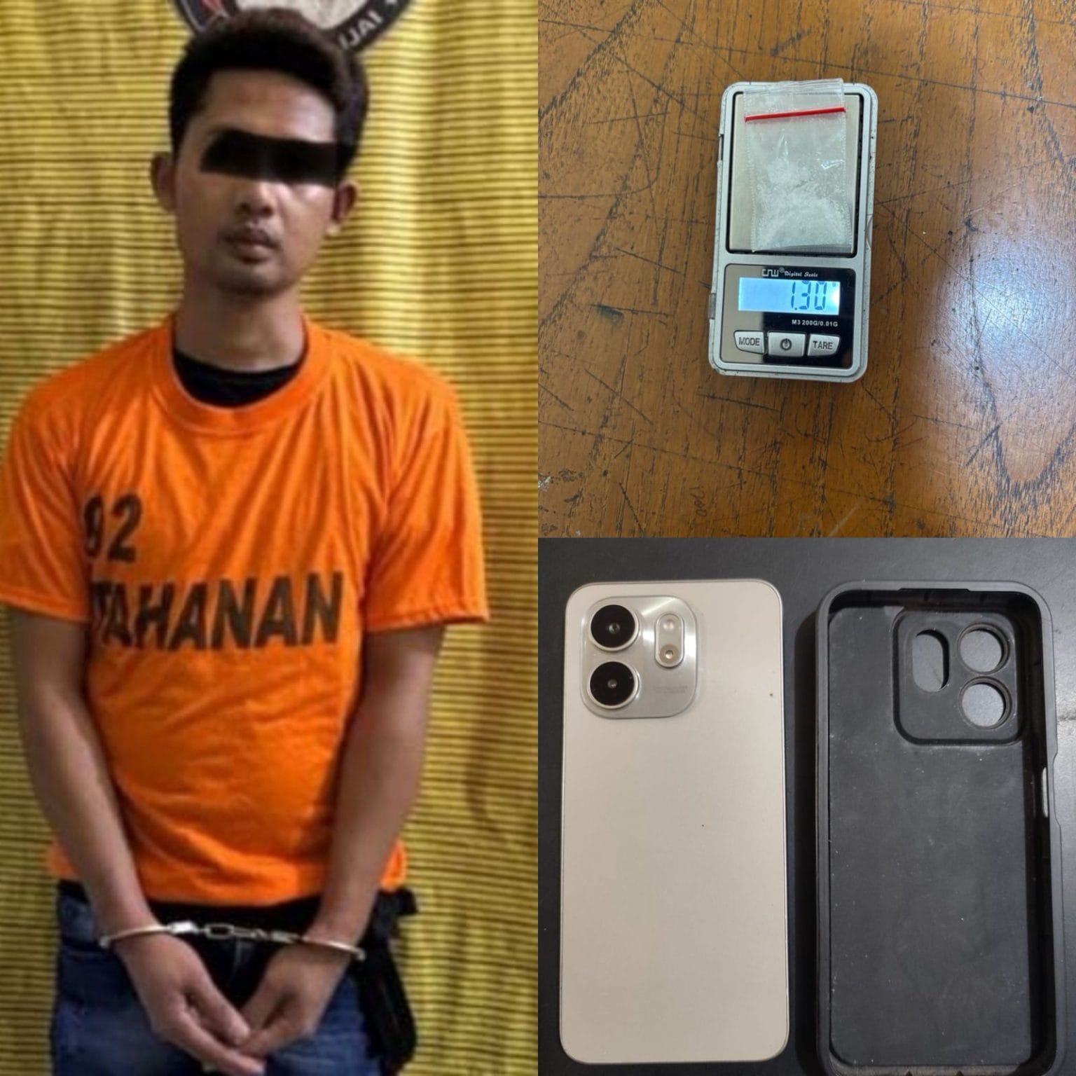 Pria Di Binjai Diciduk Saat Edarkan Sabu Di Pinggir Jalan