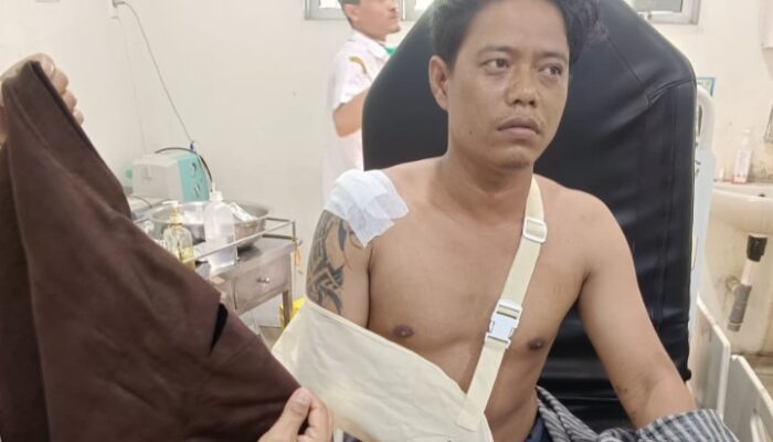 Begal Bacok Petugas Kebersihan Di Percut Seituan