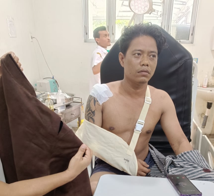 Begal Bacok Petugas Kebersihan Di Percut Seituan