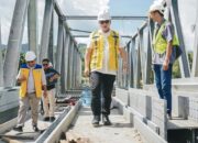 Progres Pembangunan Jembatan Idano Noyo Capai 75 Persen