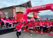 500 Lebih Pelari Ikuti “SMARTFREN Fun Run 2025” Di Tapanuli Tengah