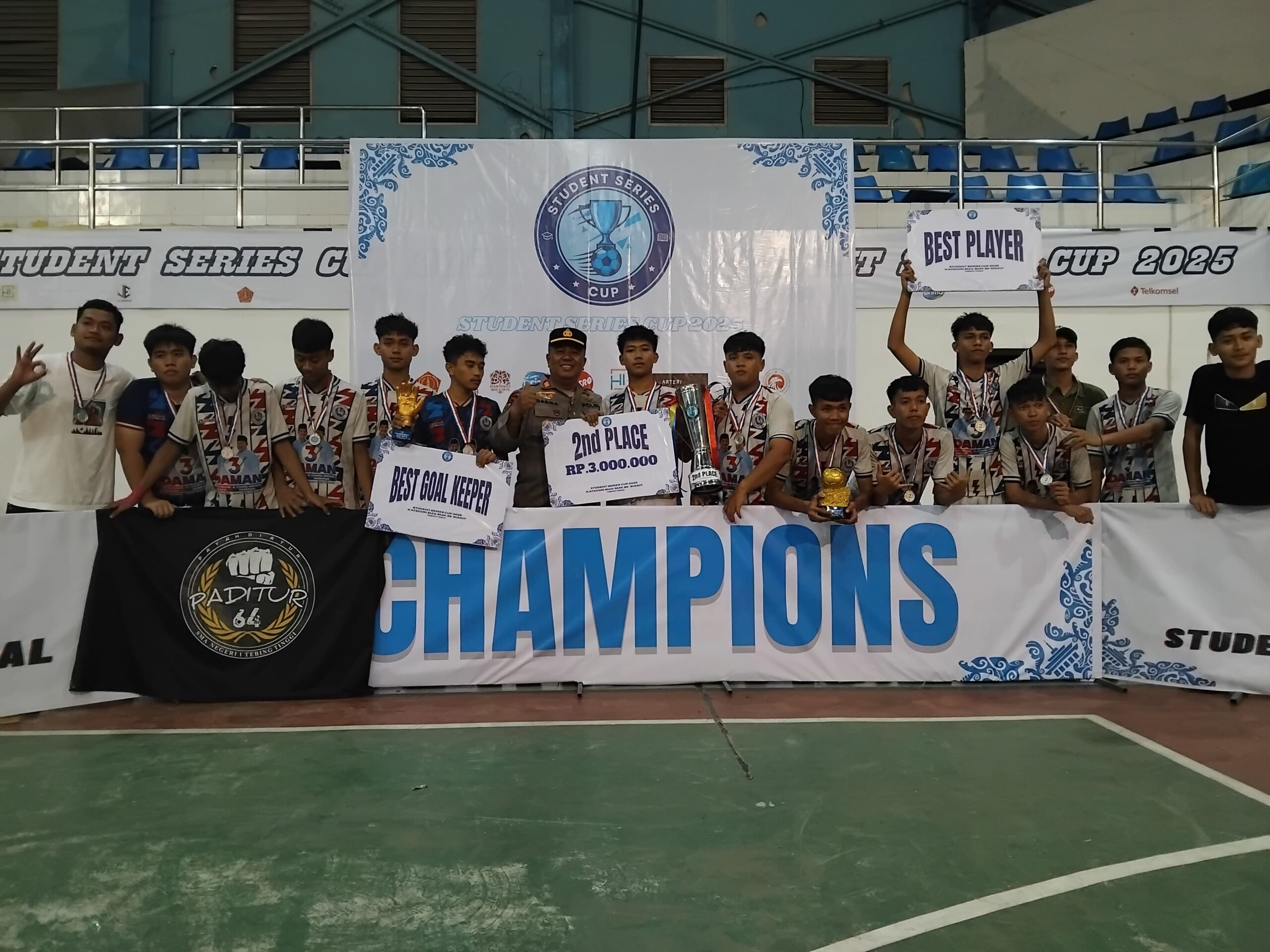 Event Futsal Student Series Cup 2025 Resmi Ditutup