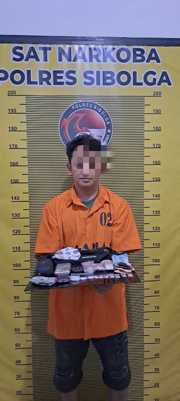 Polres Sibolga Bekuk Pengedar Sabu