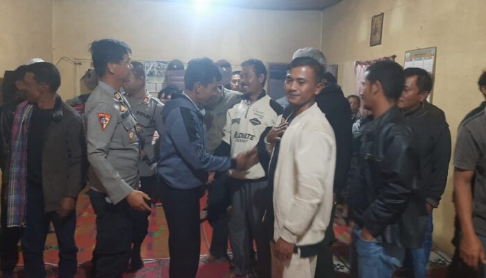 Dua Kelompok Yang Berseteru Di Desa Parbuluan VI Berhasil Didamaikan Polres Dairi