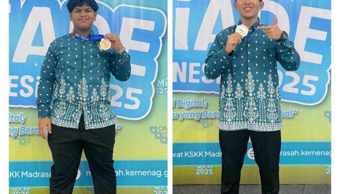 Siswa Madrasah Aliyah Al-Azhar Asy-Syarif Sumut Juara OMI