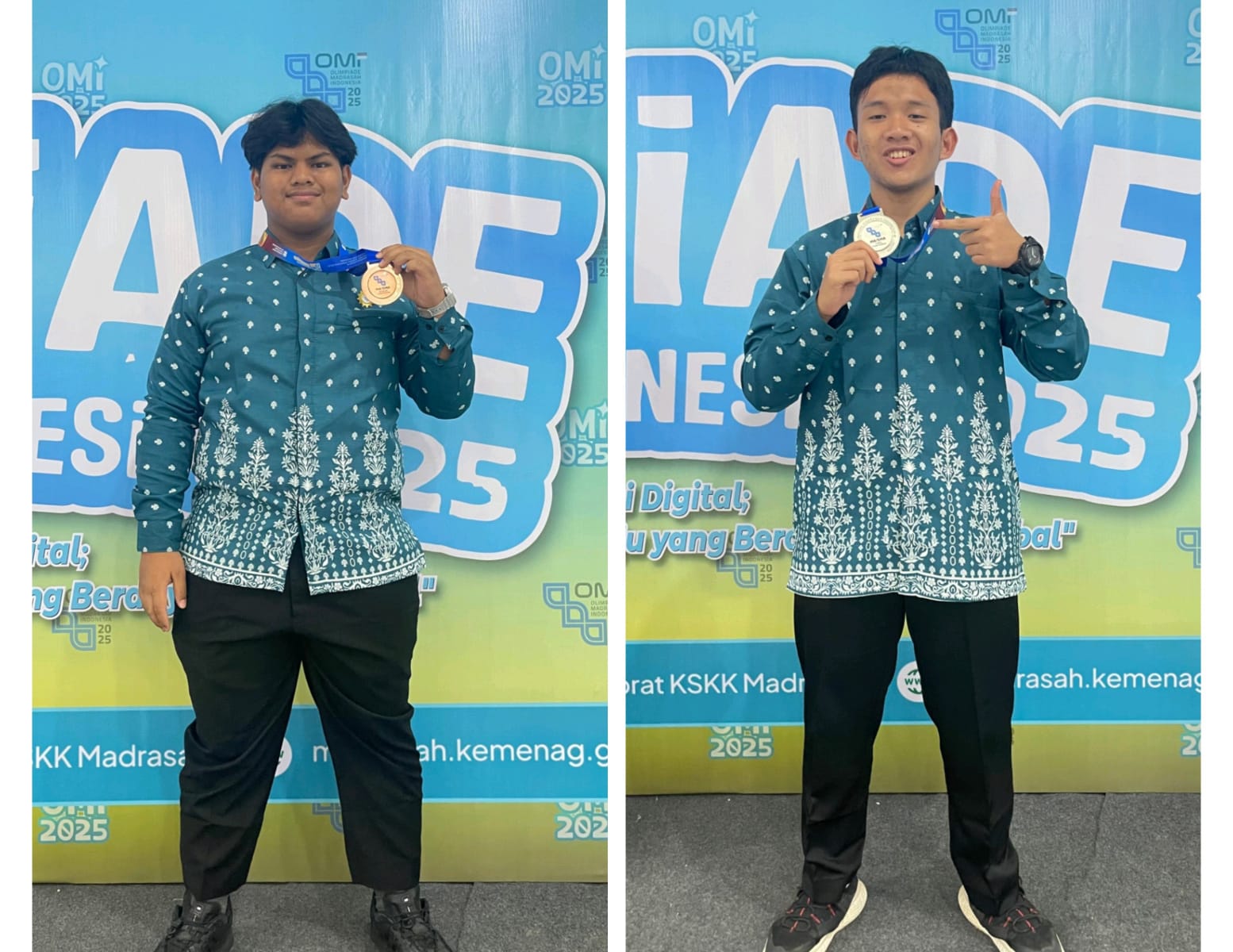 Siswa Madrasah Aliyah Al-Azhar Asy-Syarif Sumut Juara OMI