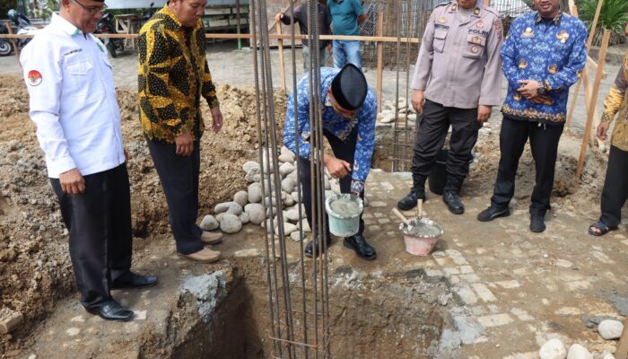 Wali Kota Binjai Letakkan Batu Pertama Pembangunan Masjid Al-Musyawarah