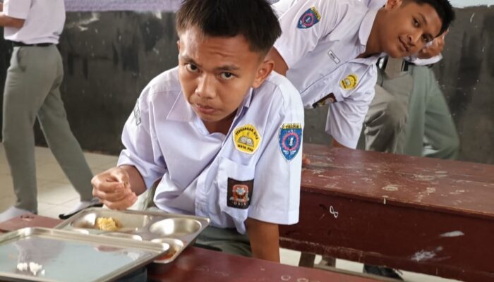 SPPG Di Teluk Mengkudu Disambut Baik Siswa