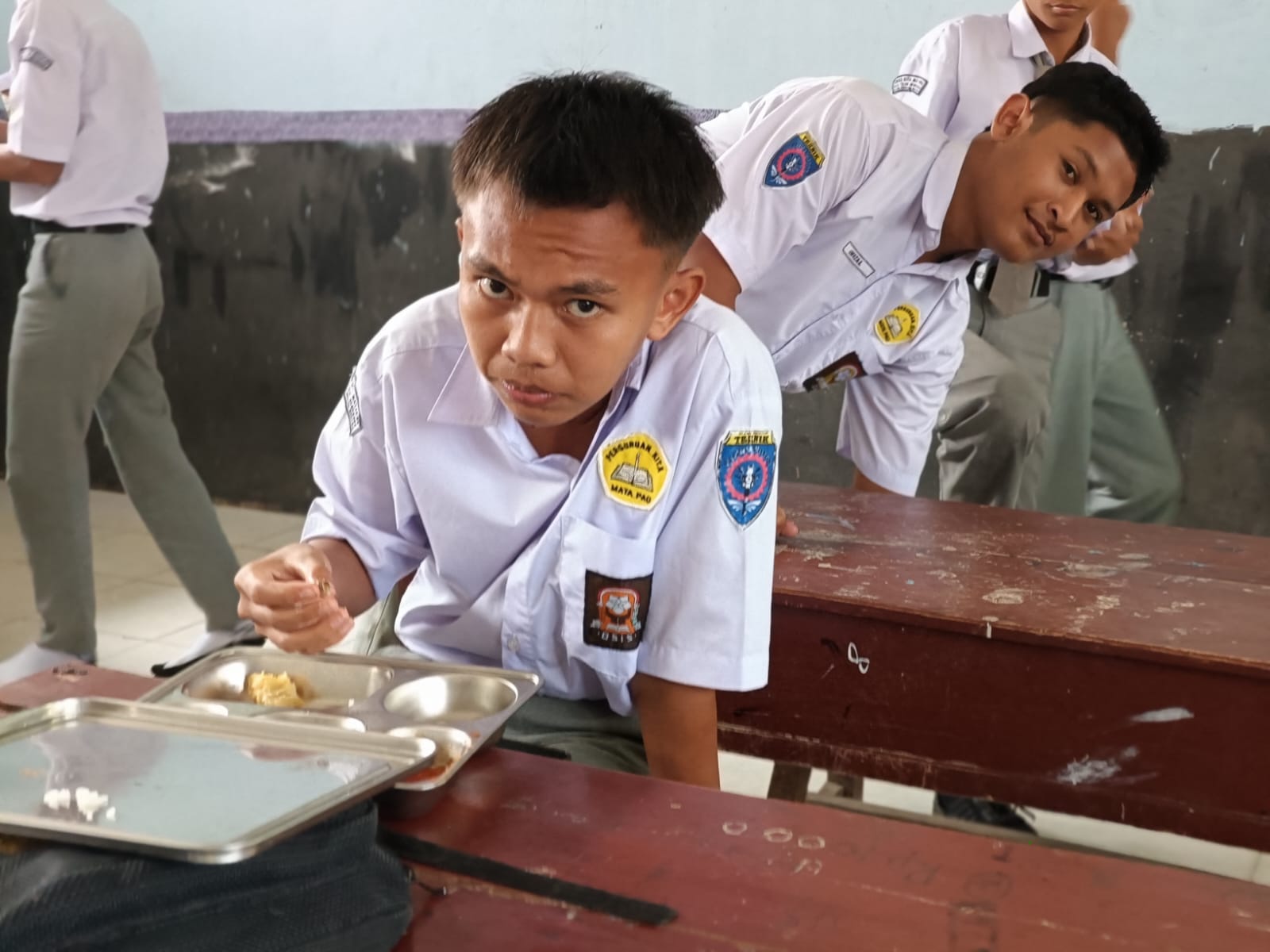 SPPG Di Teluk Mengkudu Disambut Baik Siswa