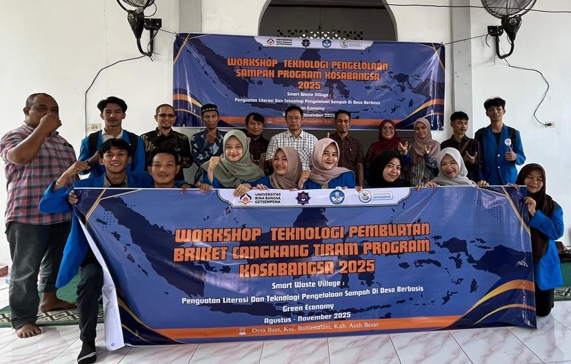 UBBG Adakan Workshop Teknologi Pengelolaan Sampah Dan Pembuatan Briket Cangkang Tiram