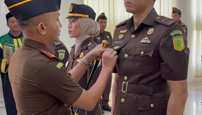 Tiga Pejabat Eselon V Kejari Subulussalam Dilantik