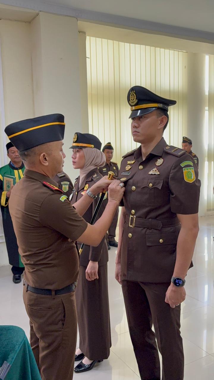Tiga Pejabat Eselon V Kejari Subulussalam Dilantik