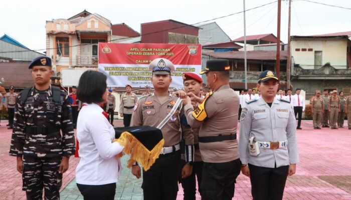 Apel Gelar Pasukan Operasi Zebra Toba 2025 Di Nias Selatan, Tekankan Penindakan Humanis