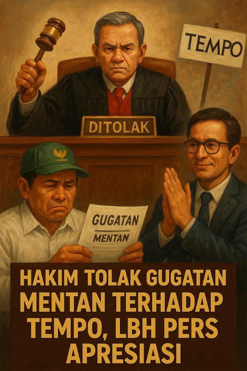 Hakim Tolak Gugatan Mentan Terhadap Tempo, LBH Pers Apresiasi